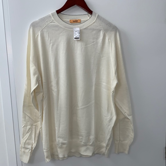 ❣️Cashmere Crew Neck Sweater Size XL by Harold/Harry Rosen New W/ Tags Reg $295 - Picture 7 of 11